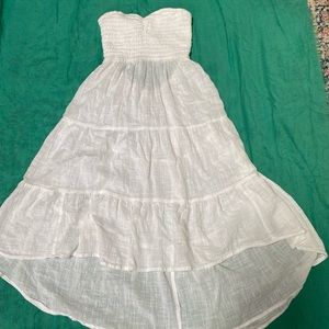 O’Neil White Gauze Summer Dress Size S